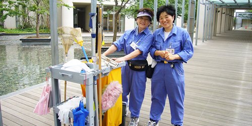 共用部の日常清掃