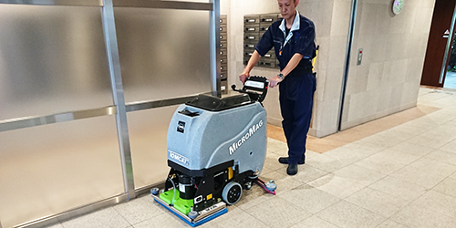 共用部の定期清掃