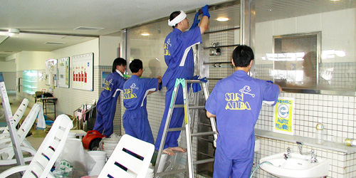 金属再生クリーニング